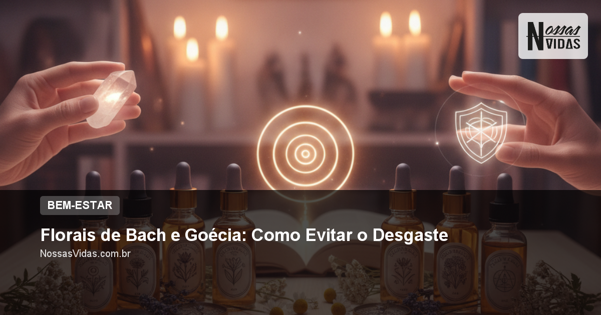 Florais de Bach e Goécia: Como Evitar o Desgaste