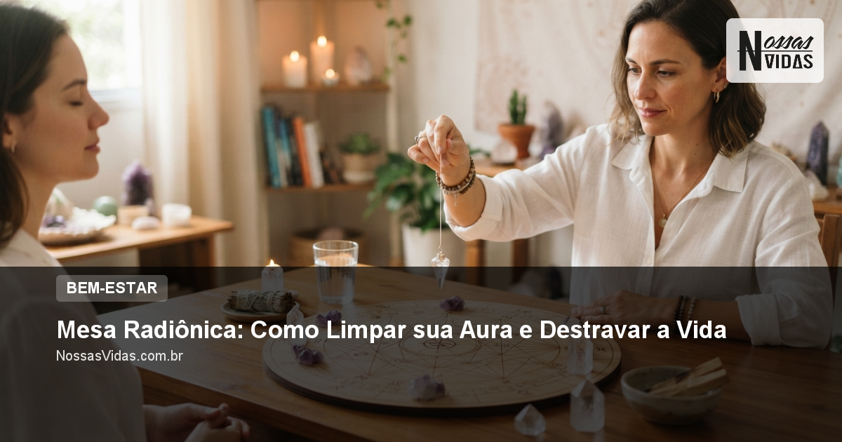Mesa Radiônica: Como Limpar sua Aura e Destravar a Vida