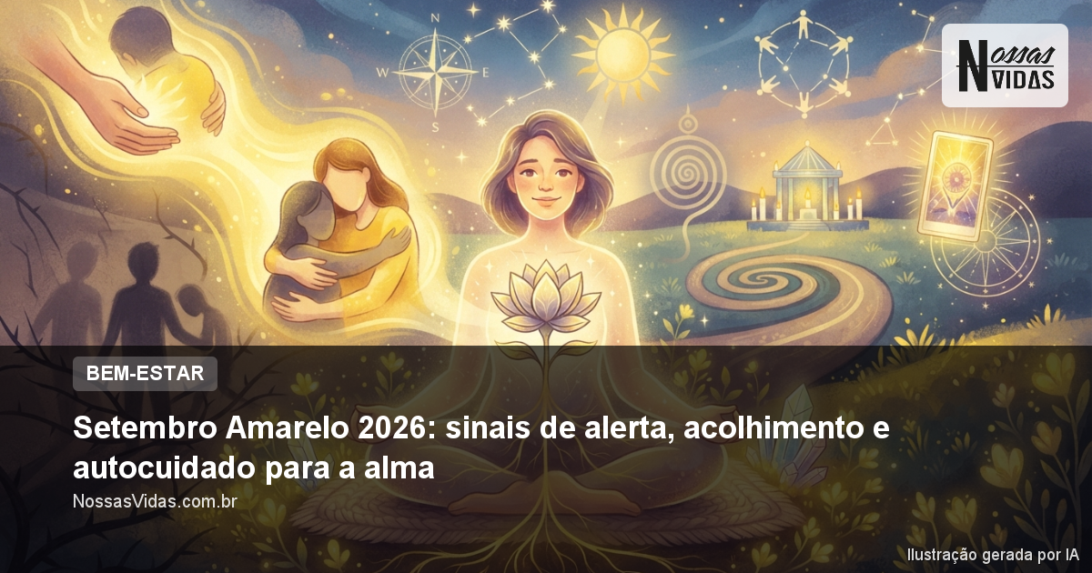 Setembro Amarelo 2026: sinais de alerta, acolhimento e autocuidado para a alma