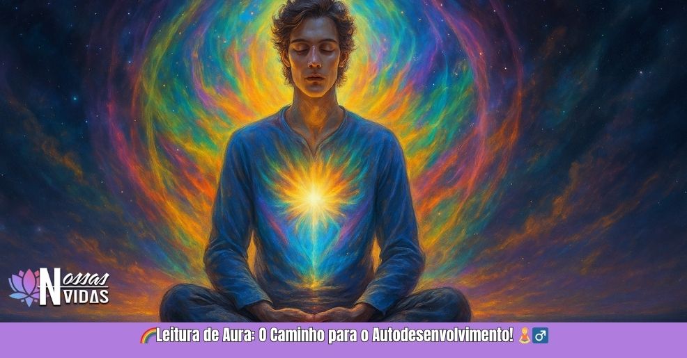 🌈Leitura de Aura: O Caminho para o Autodesenvolvimento! 🧘‍♂️
