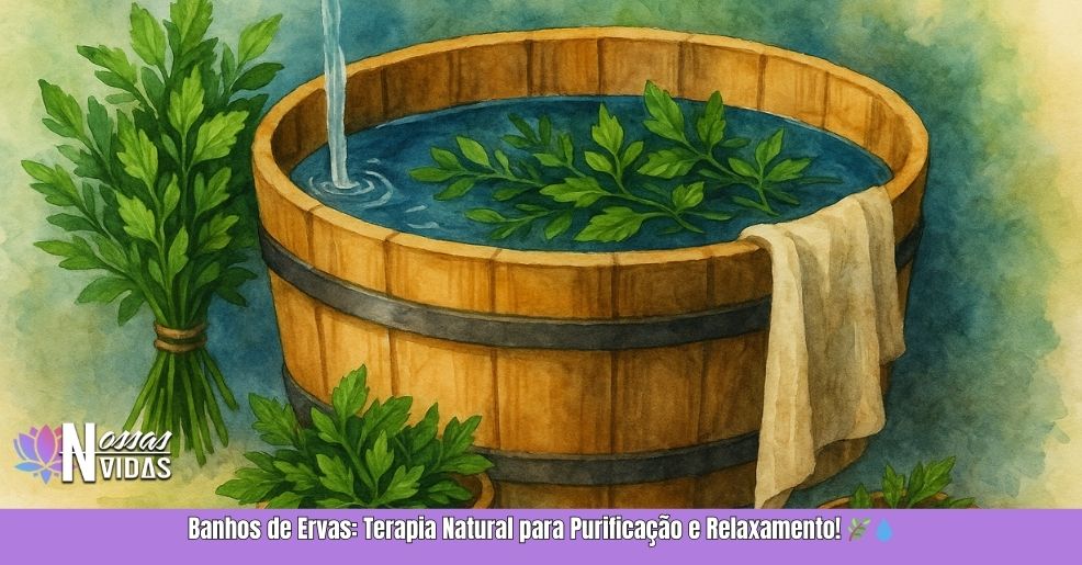 Banhos de Ervas: Terapia Natural para Purificação e Relaxamento! 🌿💧