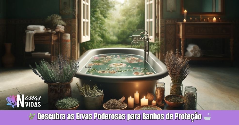 🔮 Quando Realizar um Ritual de Proteção? Ervas e Banhos Místicos 🌕