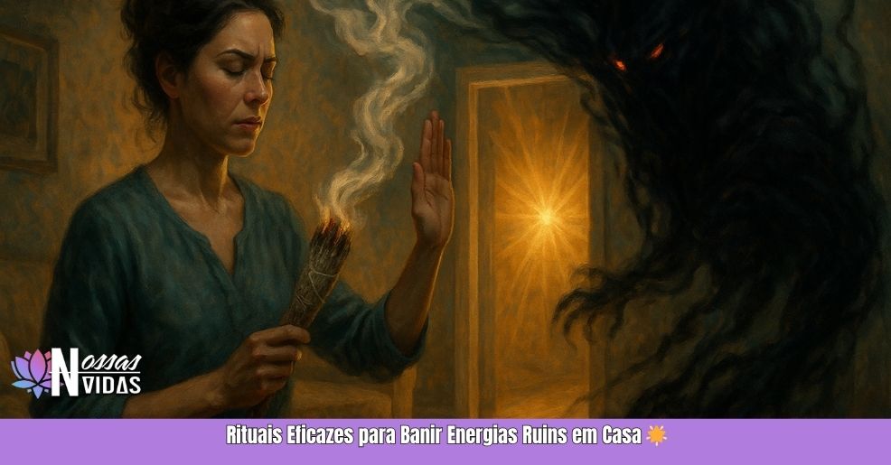 Rituais Eficazes para Banir Energias Ruins em Casa 🌟