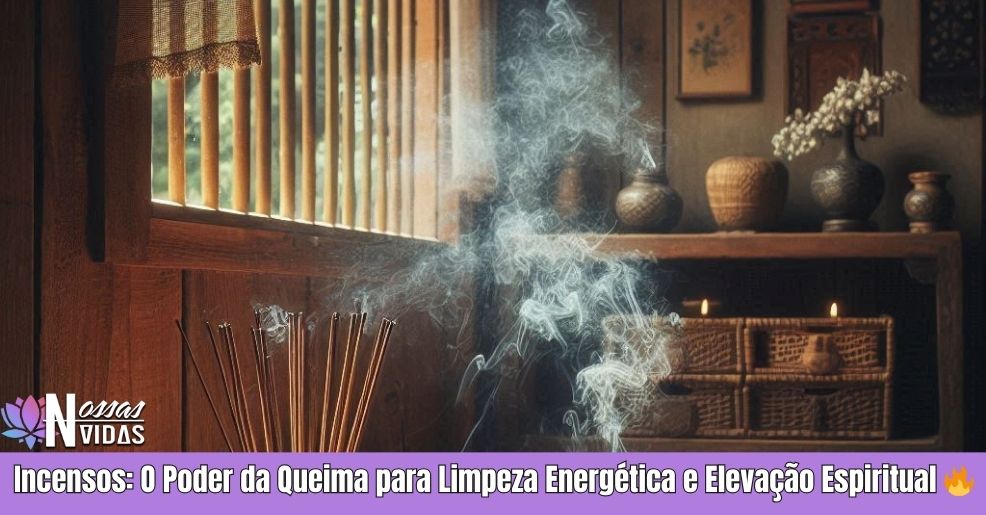 Aromaterapia e Espiritualidade: Os Benefícios Terapêuticos dos Incensos 🌿🙏