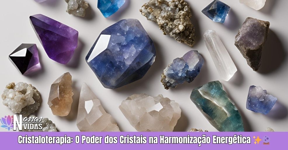 Equilíbrio Energético: A Terapia dos Cristais ✨💎