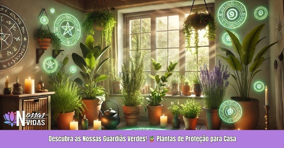 Descubra as Nossas Guardiãs Verdes! 🪴 Plantas de Proteção para Casa