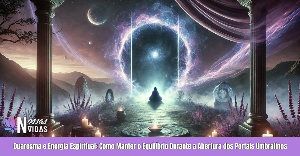 Você Está Sentindo Ansiedade ou Pensamentos Negativos? Descubra Como os Portais Umbralinos na Quaresma Podem Estar Afetando Você – e Como se Proteger!
