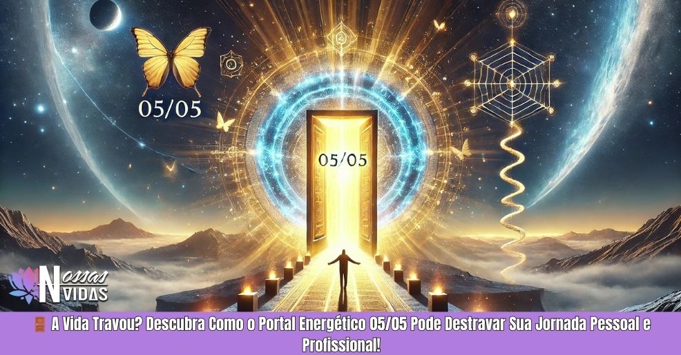 🚪 A Vida Travou? Descubra Como o Portal Energético 05/05 Pode Destravar Sua Jornada Pessoal e Profissional!