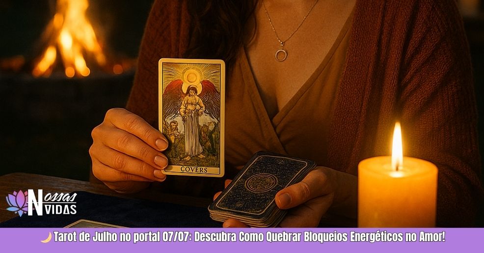 Tarot de Julho: Ritual no Portal 07/07 para Superar Bloqueios Amorosos