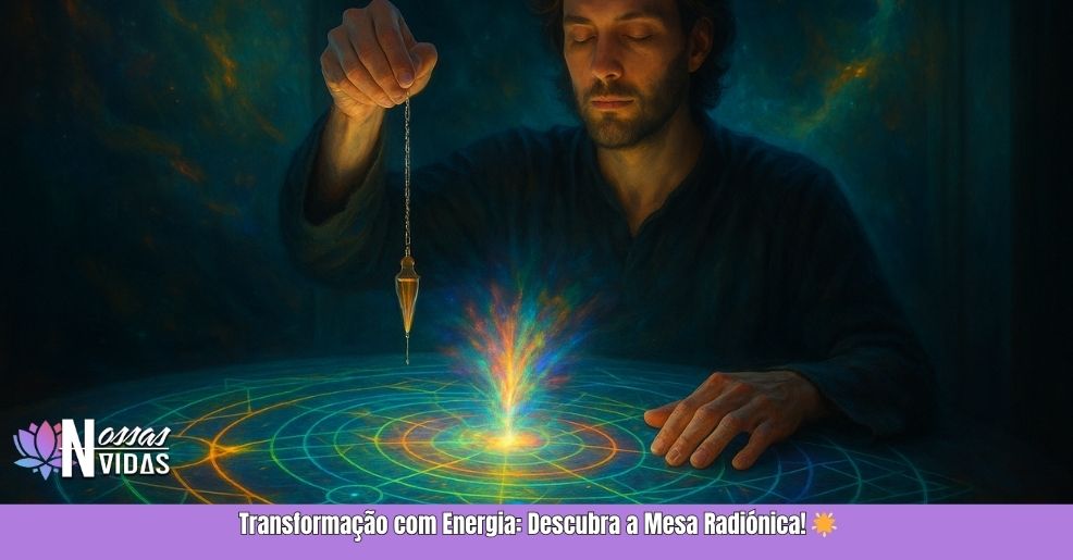 Transformação com Energia: Descubra a Mesa Radiónica! 🌟