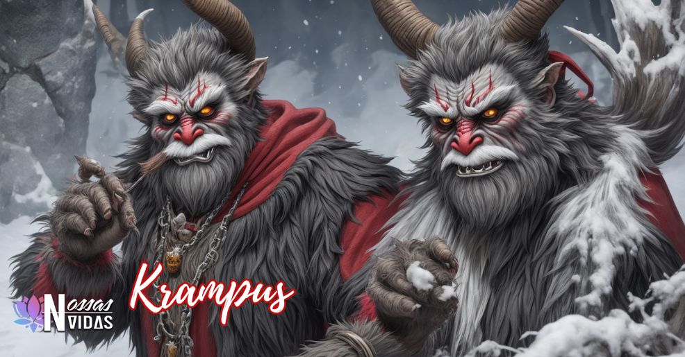 🎄👹 Krampus: A Lenda Sombria do Natal na Cultura Europeia!